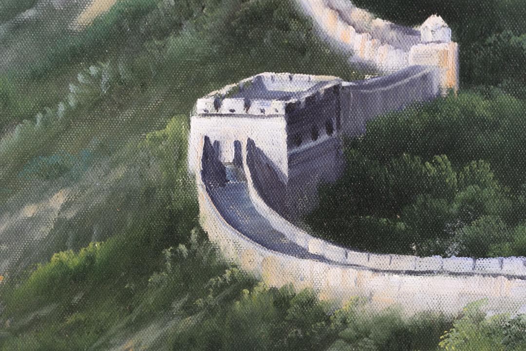 未使用高級ゴールド額付★手書き油絵★外寸約880×660mm 玄関やリビングに5