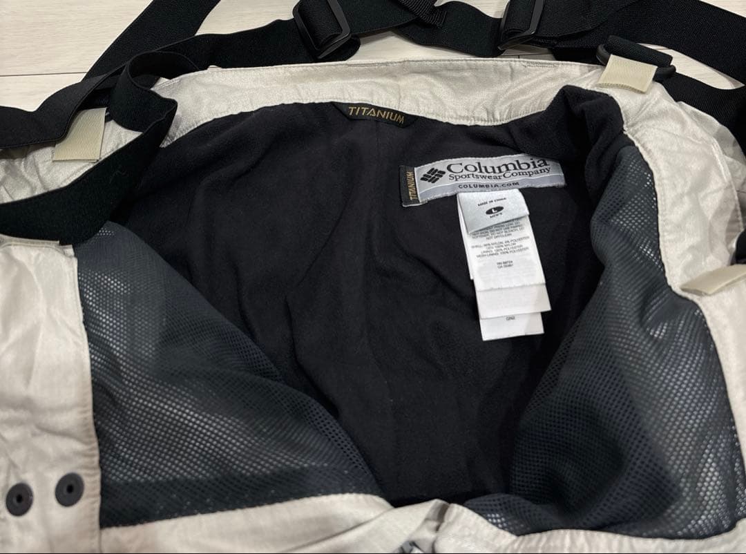 コロンビア【L】タイタニウム スノーウェア スキーウェア パンツ 防寒