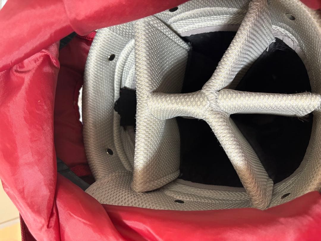 キャディバッグ ゴルフ　メンズ　オノフ レッド　9型　おまけ付き