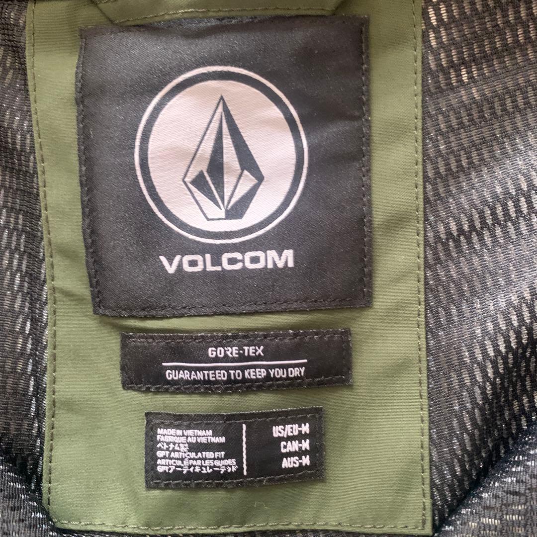 VOLCOM GORE-TEX スノーボードパンツ オリーブグリーン