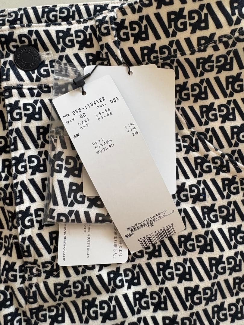 【新品タグあり】PEARLY GATESミニスカート Sサイズ