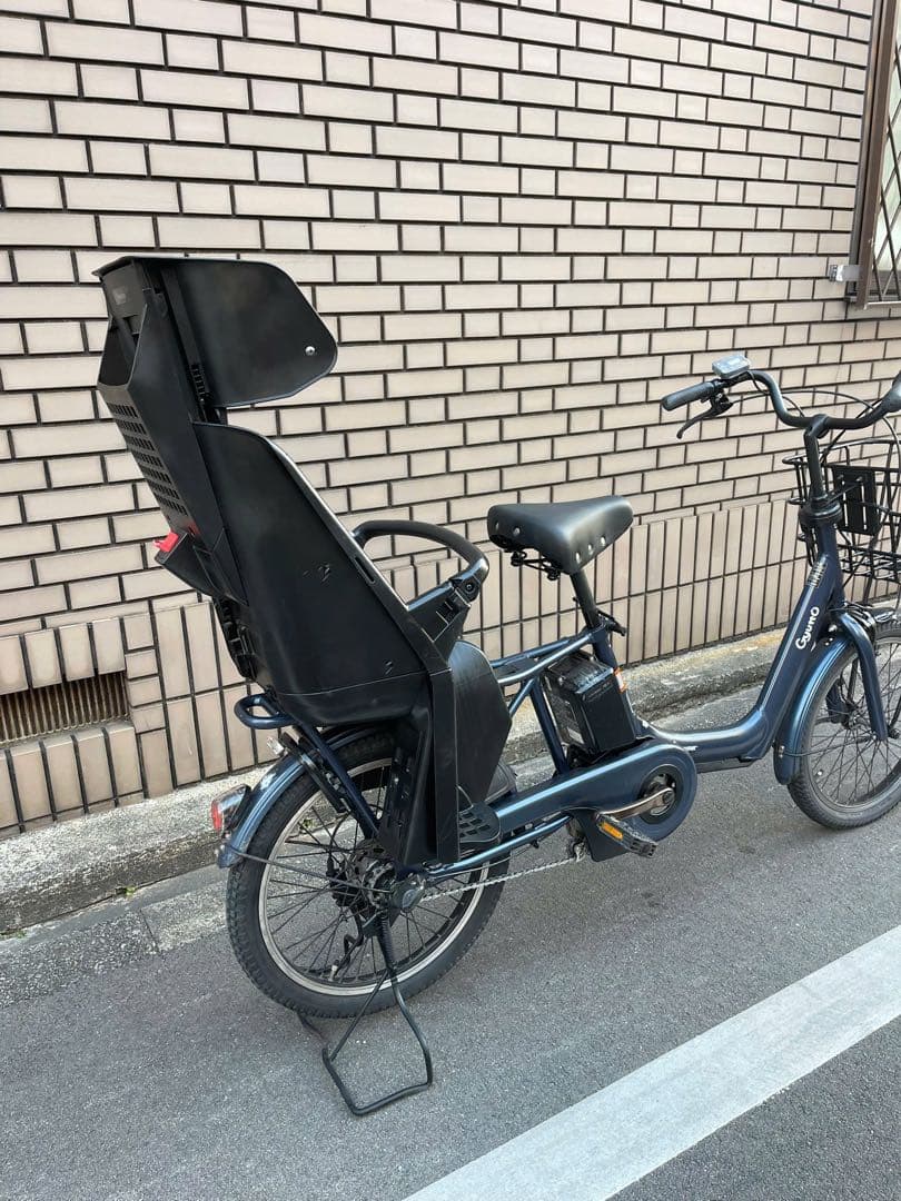 大阪限定16AhパナソニックGyutto電動アシスト自転車 チャイルドシート付き