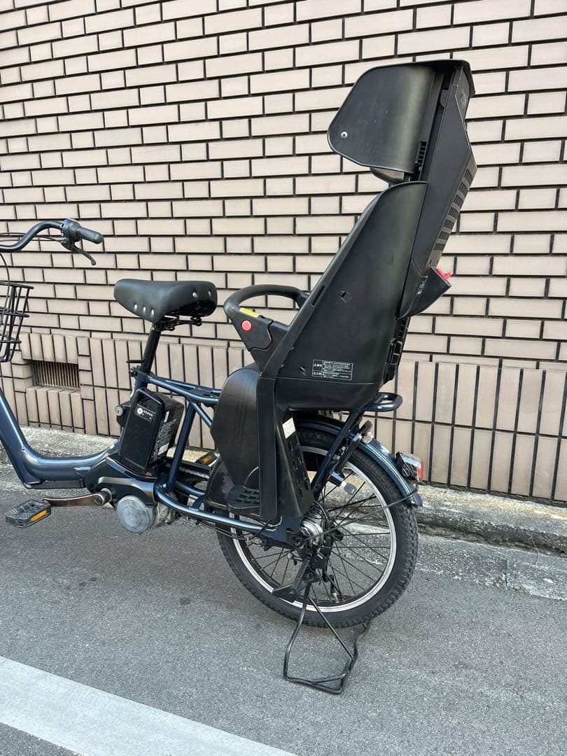 大阪限定16AhパナソニックGyutto電動アシスト自転車 チャイルドシート付き
