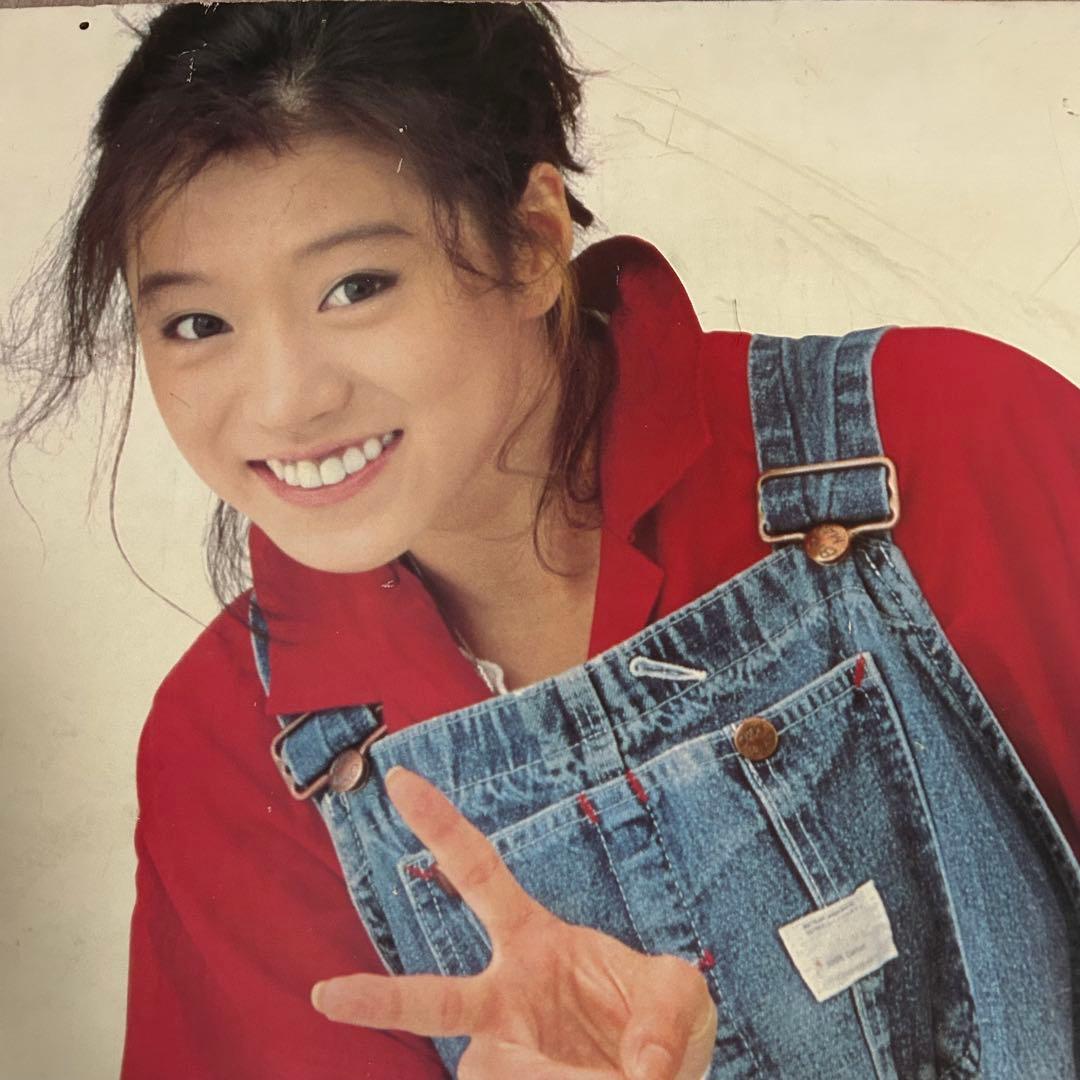 中森明菜　meijiフェア　特大店頭販促POP 非売品　明治チョコレート