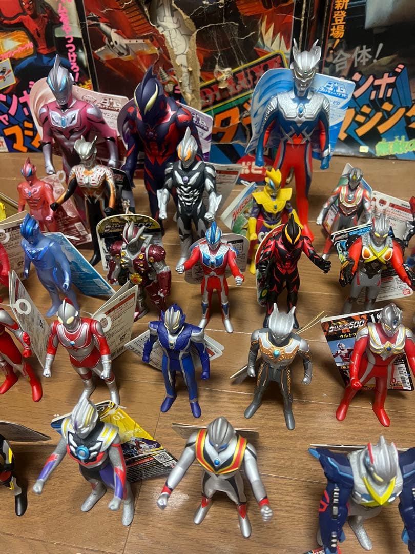 ウルトラマンフィギュア多数セット　バンダイ　未使用。