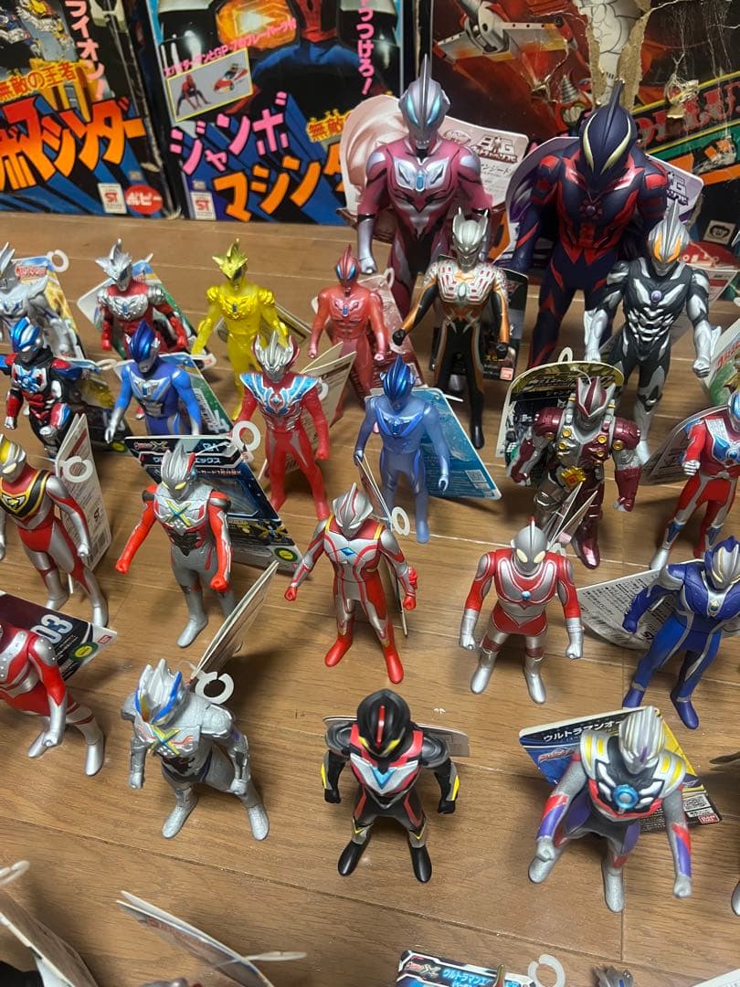 ウルトラマンフィギュア多数セット　バンダイ　未使用。