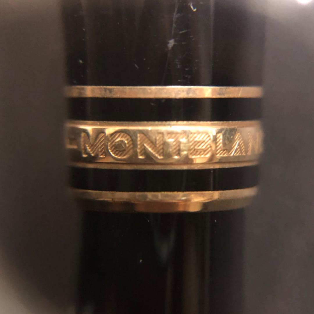 モンブラン 万年筆 マイスターシュテック 4810 14K 585 ブラック