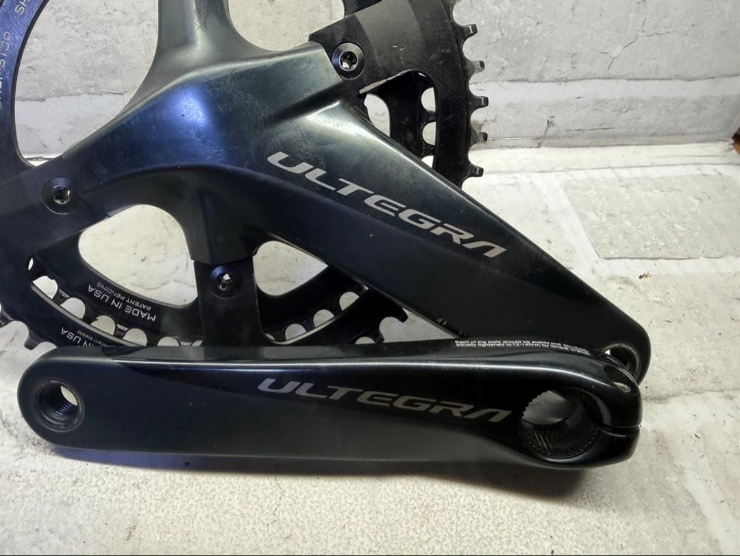 シマノアルテグラ　R8000 クランクセット　WOLF TOOTH