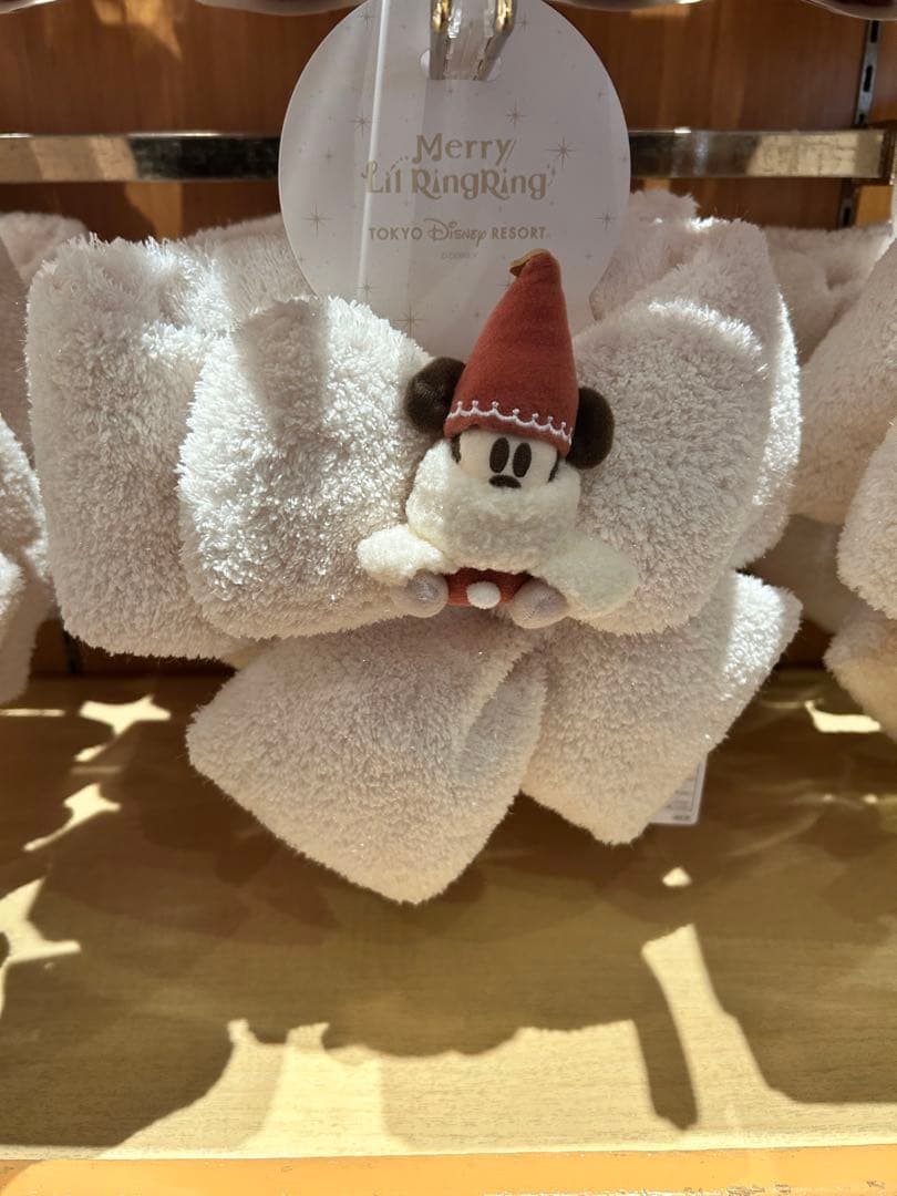 新品未使用　クリスマスディズニー　リルリンリン　マフラー　2025