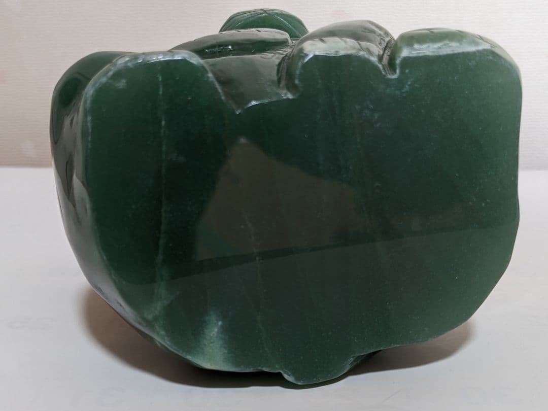 ♦天然石 招き猫 インド翡翠 アベンチュリン 開運 金運財運 千客万来 置物飾り