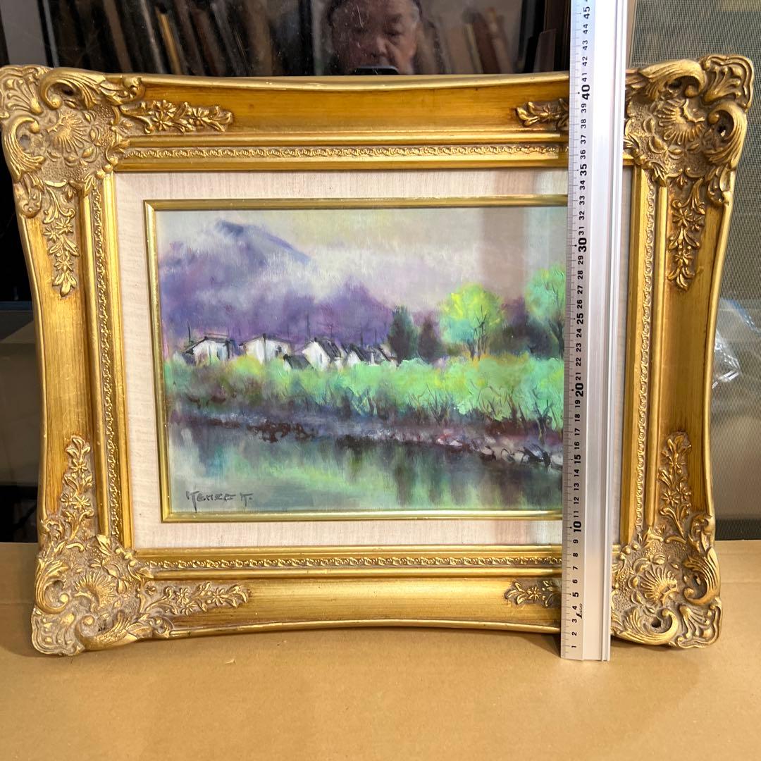 川田謙三　油彩画