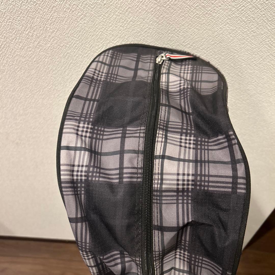 【美品】NIKE ナイキ キャディバッグ チェック柄　14分割