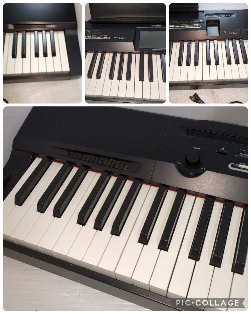 CASIO 電子ピアノ Privia PX-360M 88鍵盤 スタンド付き