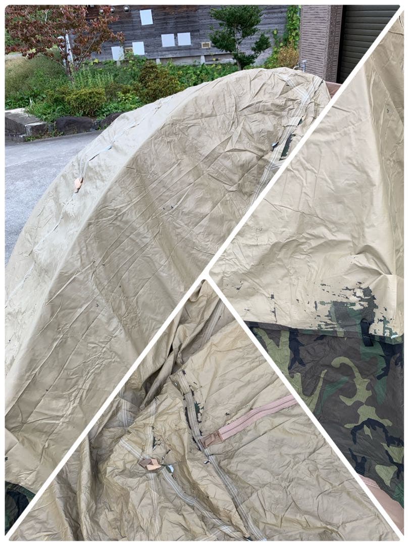 し*郎様 米軍実物　海兵隊　コンバットテント　セット品　付属品多数付き