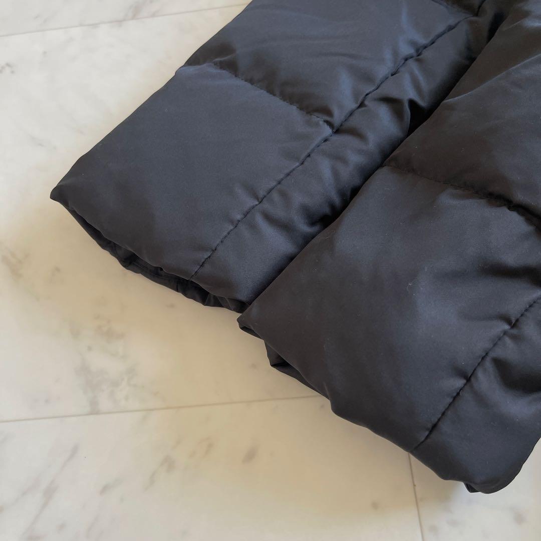 【新品タグ付】ミズノXL ベンチコート　リアルダウンコート　ブラック×ピンク