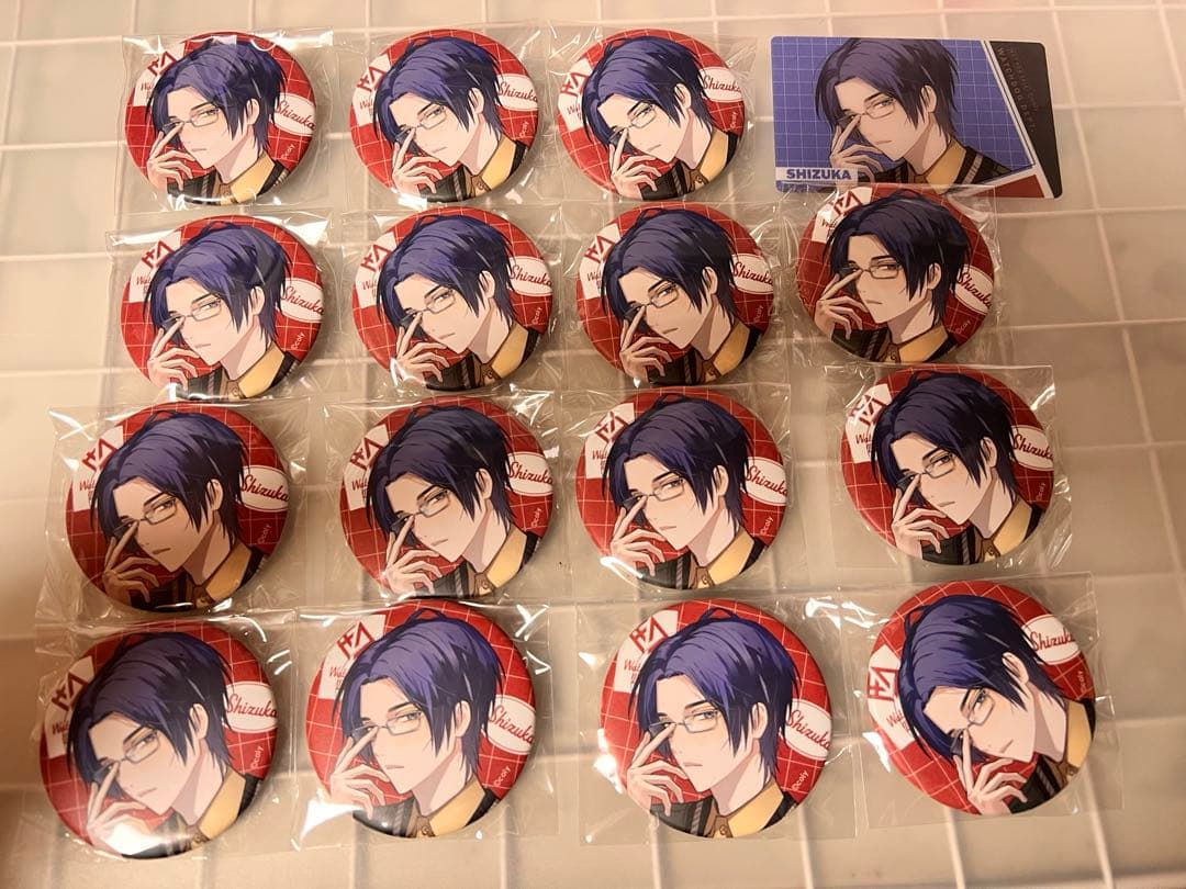 ブレマイ　AGF 2024 レトロ　缶バッジ　節見静