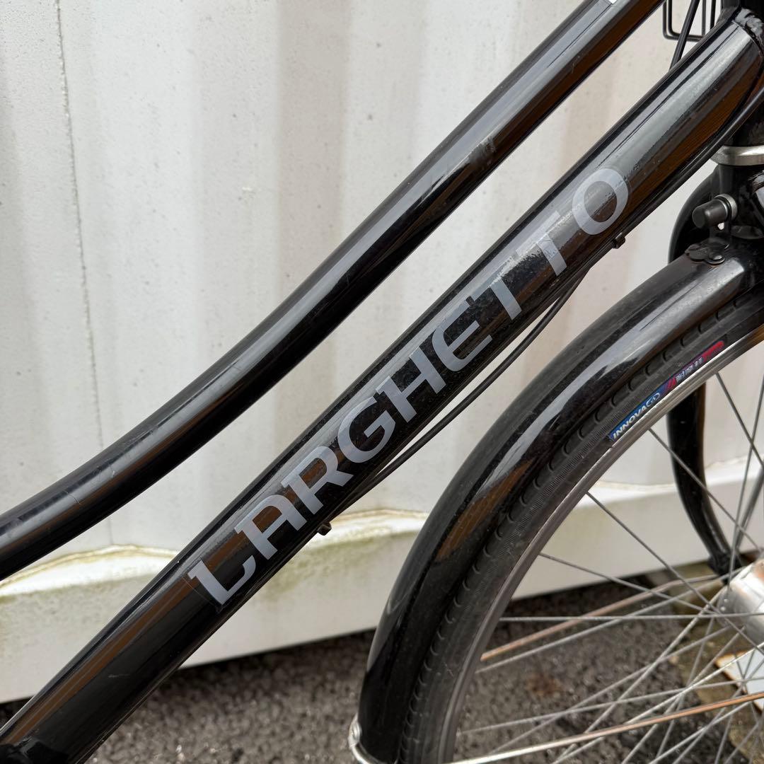 みか　街乗り用自転車 27インチ カゴ/鍵/オートライト/6段変速付