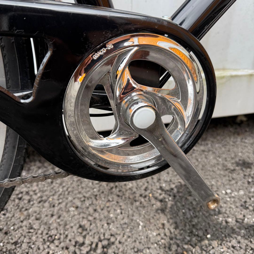 みか　街乗り用自転車 27インチ カゴ/鍵/オートライト/6段変速付