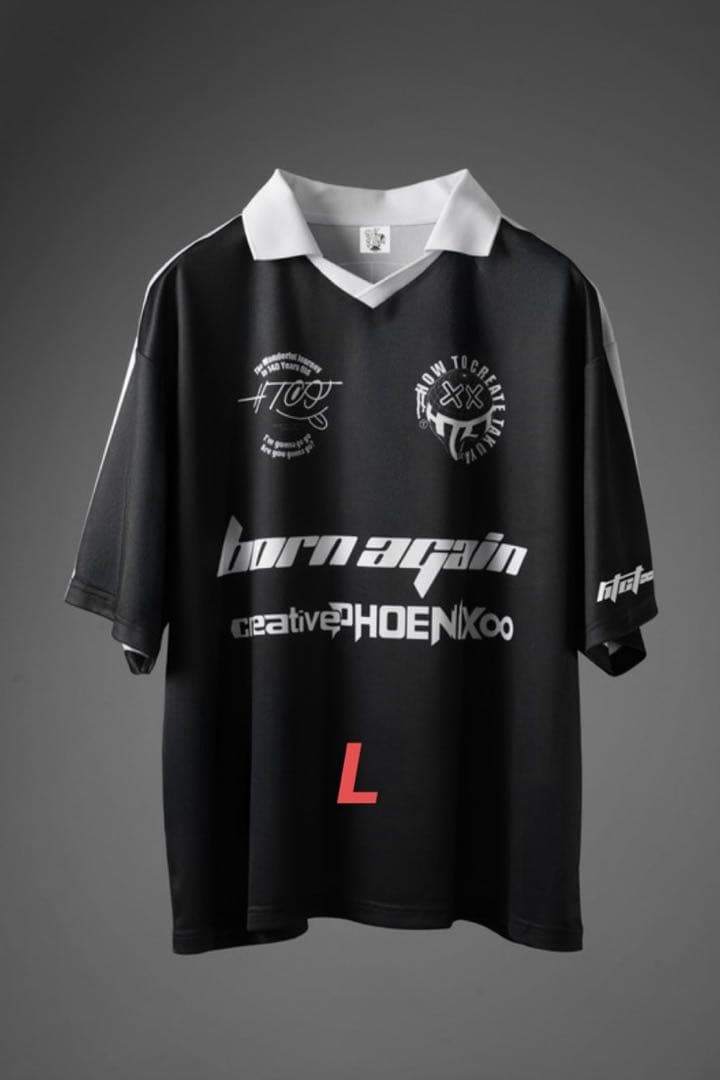 TAKUYA∞の創り方 フットボール Tシャツ ブラック サイズL