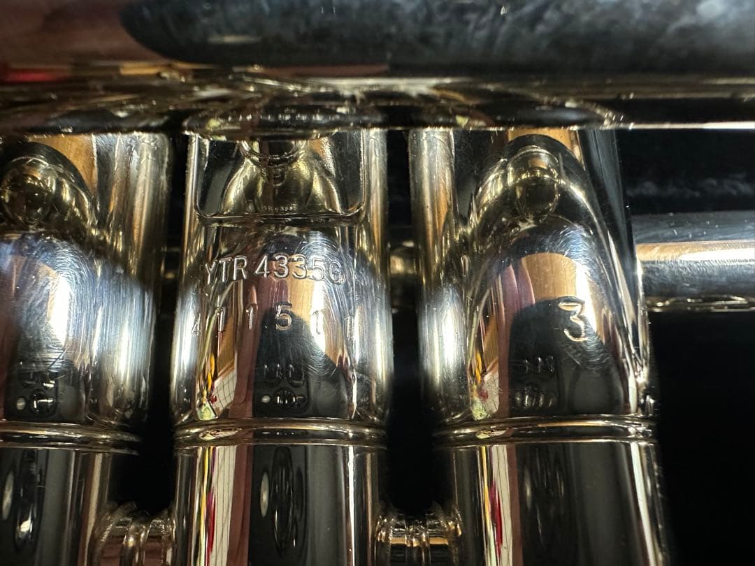 YAMAHA YTR 4335GS トランペット　シルバー