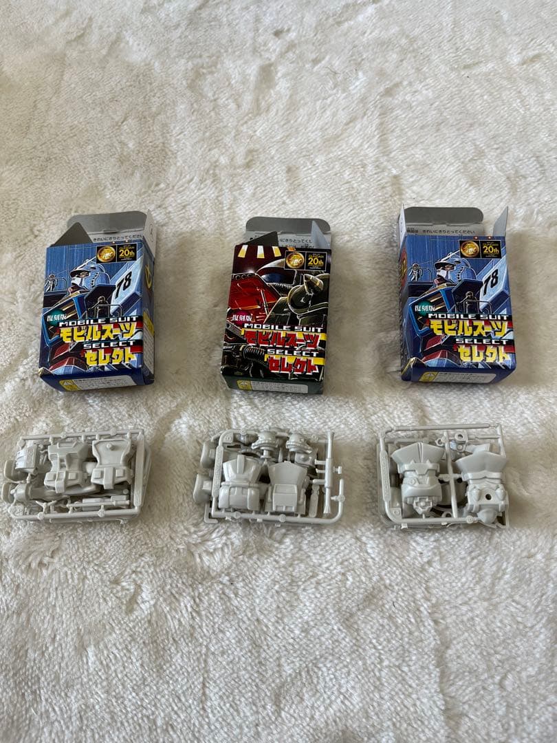 森永　チョコスナック　機動戦士ガンダム モビルスーツセレクト　復刻版 Vol.1