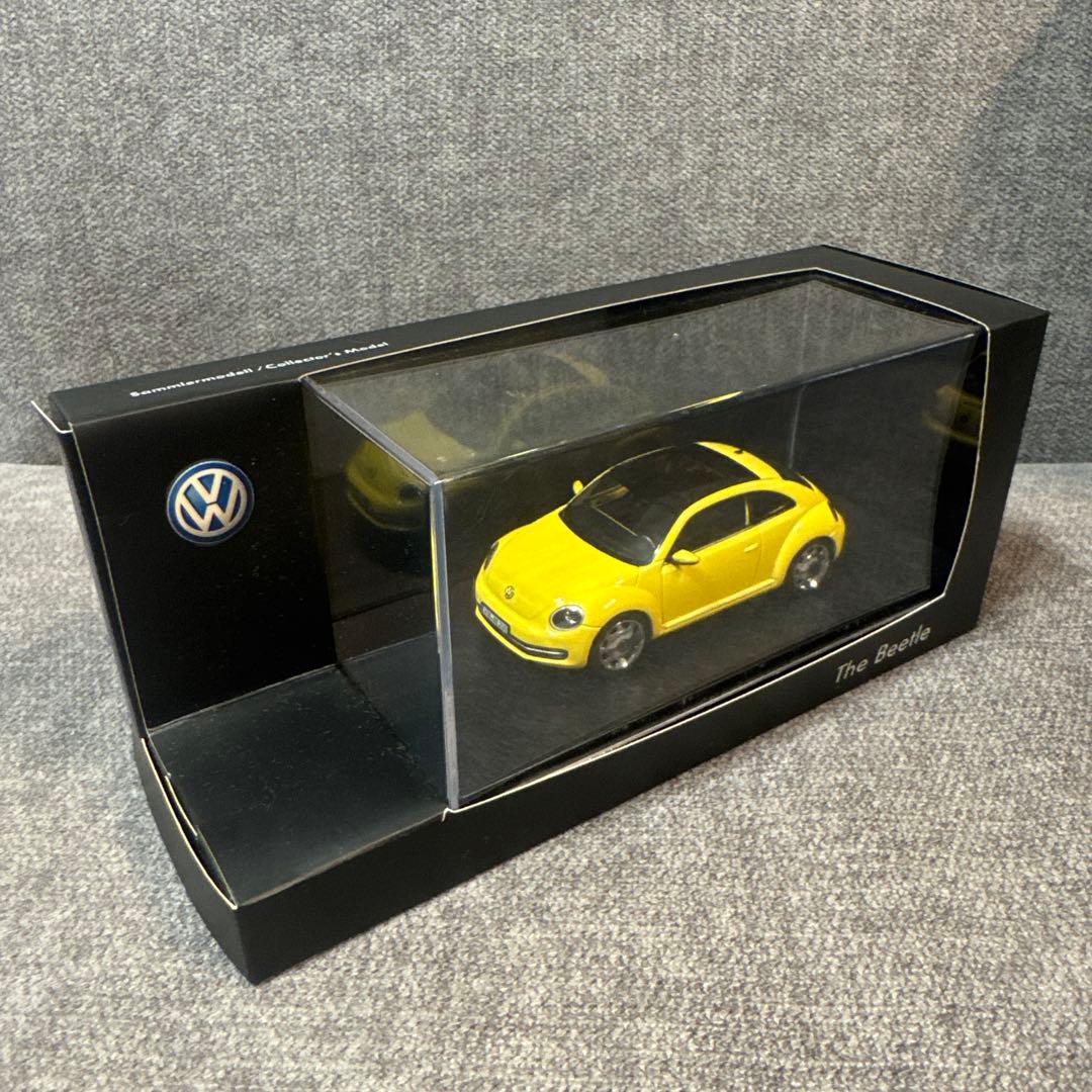 Volkswagen The Beetle イエロー ミニカー 1:43