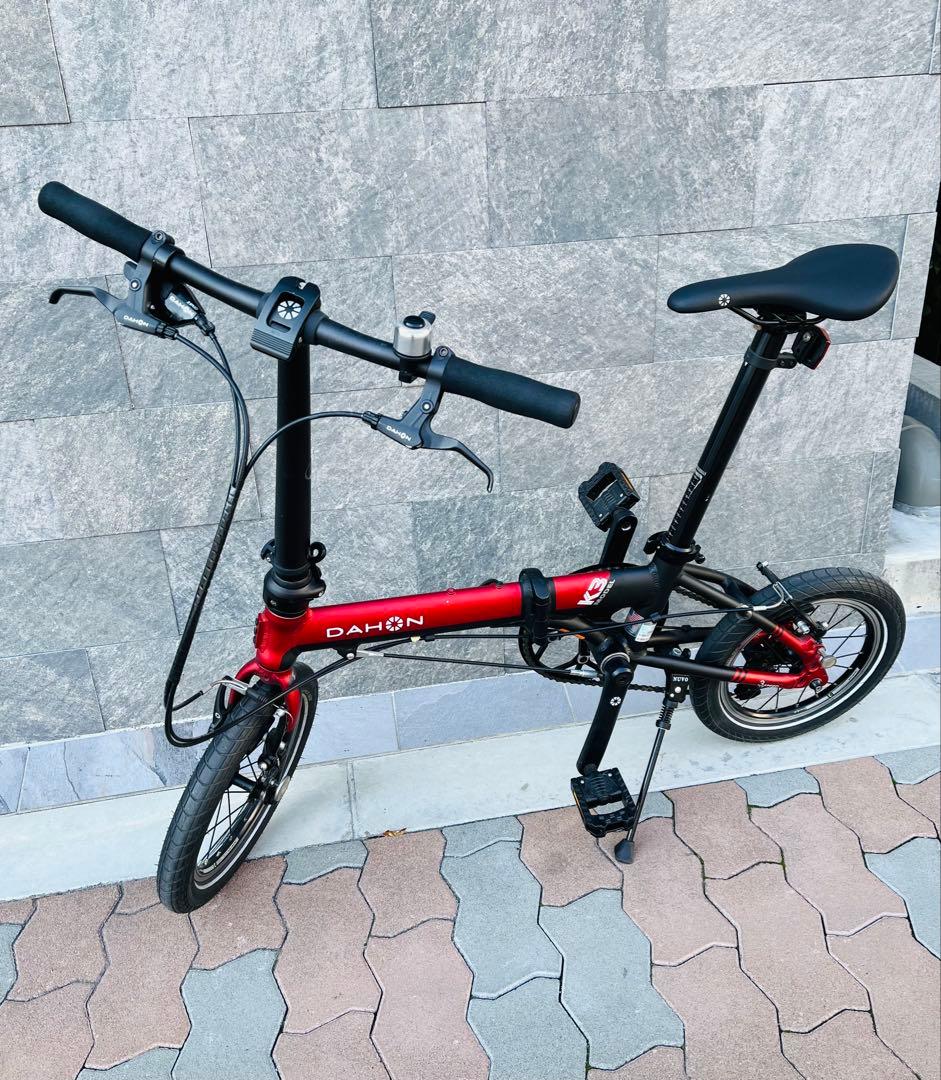 DAHON 折りたたみ自転車 レッド/ブラック