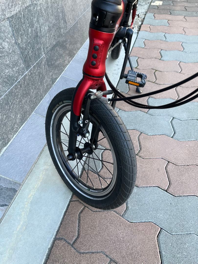 DAHON 折りたたみ自転車 レッド/ブラック