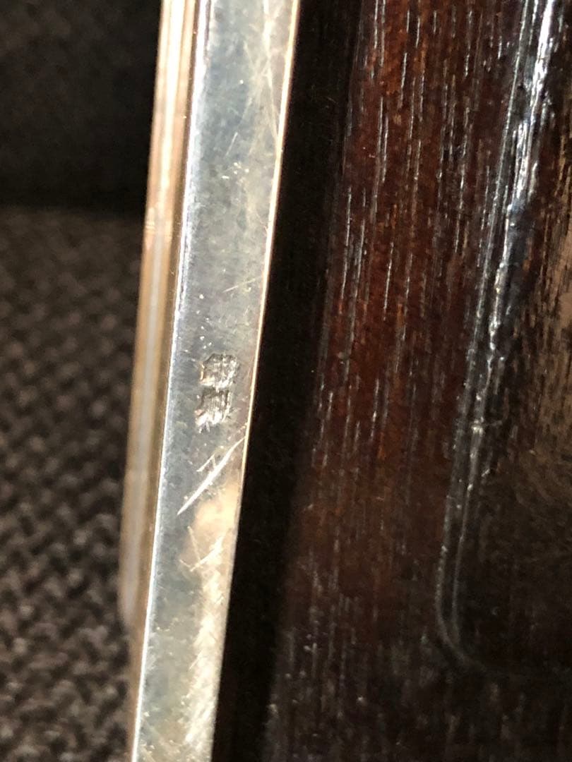 アンティーク雑貨 Silver jewelry Box vintage.