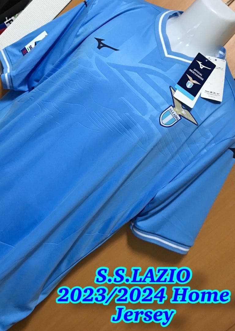 【新品・未使用‼️カルチョパッチ付き】ラツィオ　ユニフォーム　鎌田