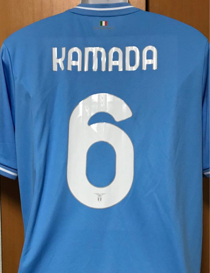 【新品・未使用‼️カルチョパッチ付き】ラツィオ　ユニフォーム　鎌田