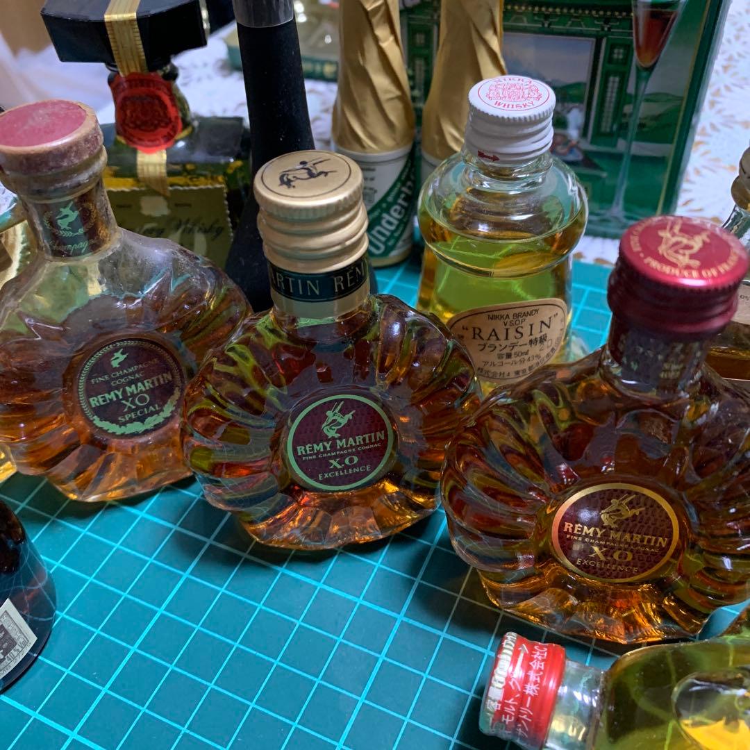 ミニ ウイスキー ブランデー XO 19 本セット