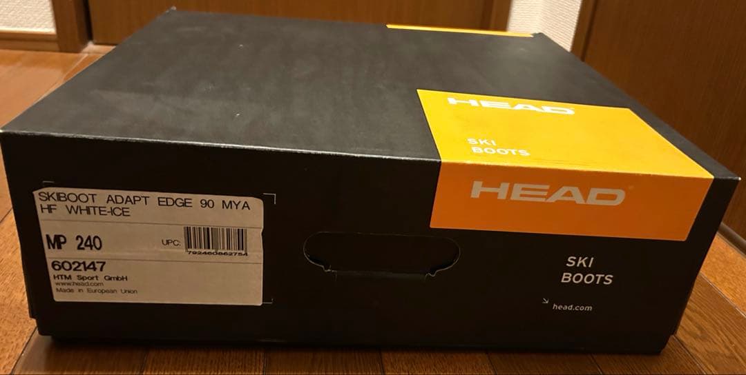 【HEAD】Adapt Edge スキーブーツ24cm未使用　箱付き