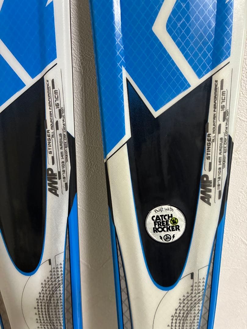 【未使用品】K2 AMP STINGER 167cm スキー板