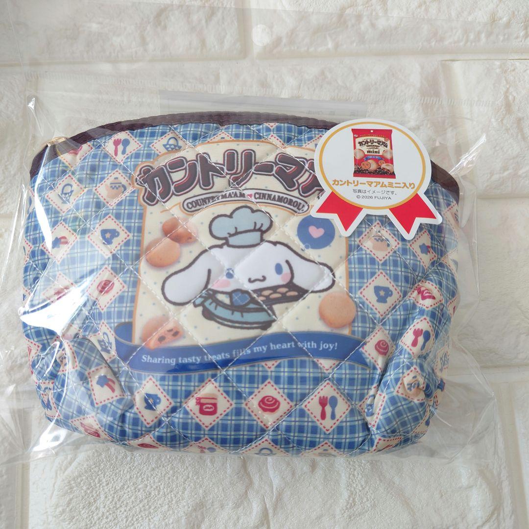 カントリーマアム サンリオシナモロール5点セット　マスコットキーチェーン他