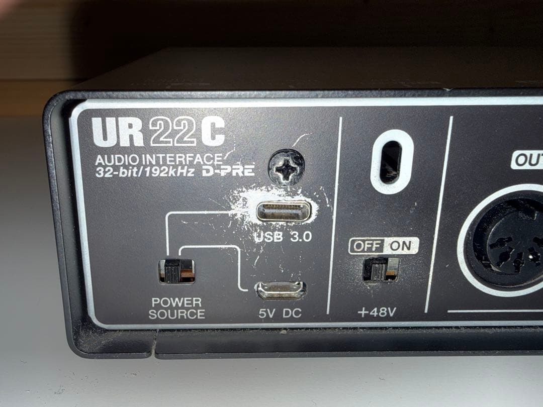 スタインバーグ ［UR22C］ 2イン/2アウト　オーディオインターフェース