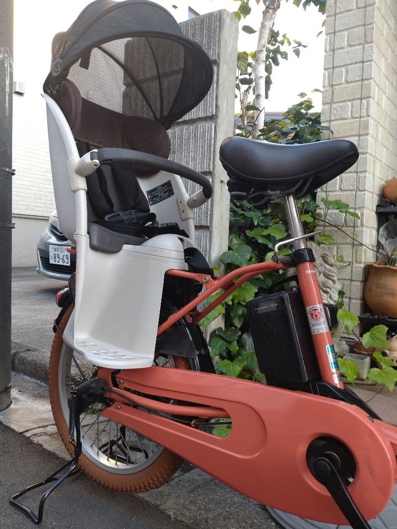 配送可★直接引渡可【２０１９年製ギュット】電動アシスト自転車★３人乗子供乗
