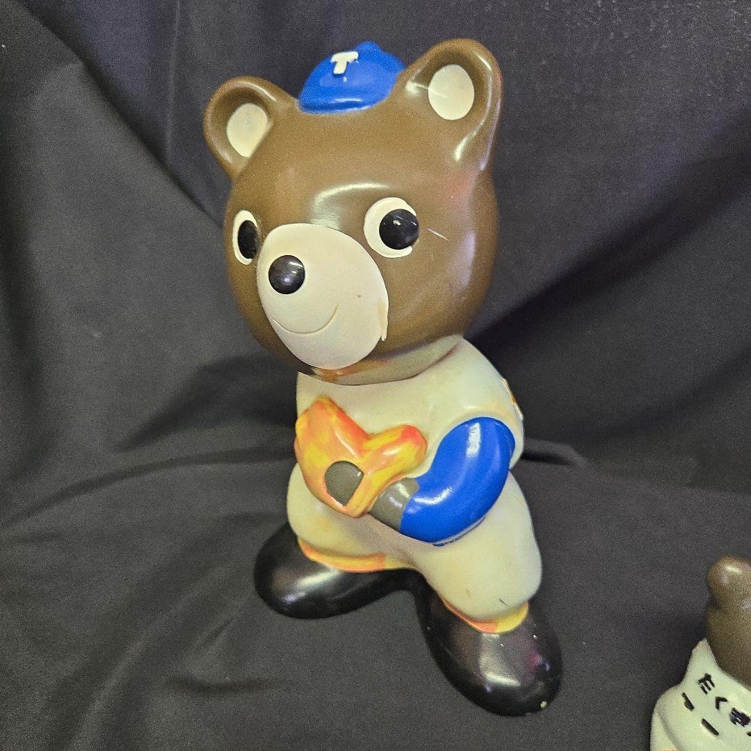 北海道拓殖銀行　たくちゃん　貯金箱　6体セット