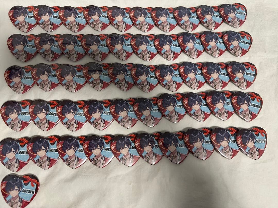 そらる メインビジュそらまふうらさか そまうさ バレンタイン ハート缶 51個