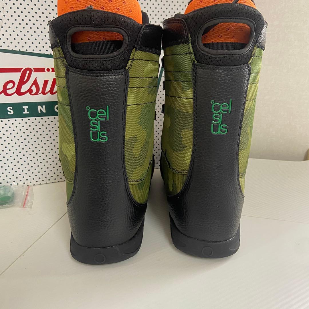 新品・未使用⭐️CELSIUS スノーボードブーツ27.5cm 迷彩