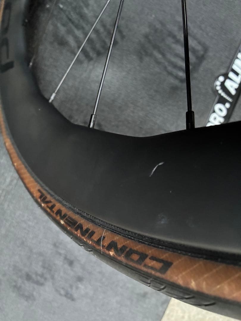 PORENG 完組ホイール カーボン製 ディスクブレーキ対応