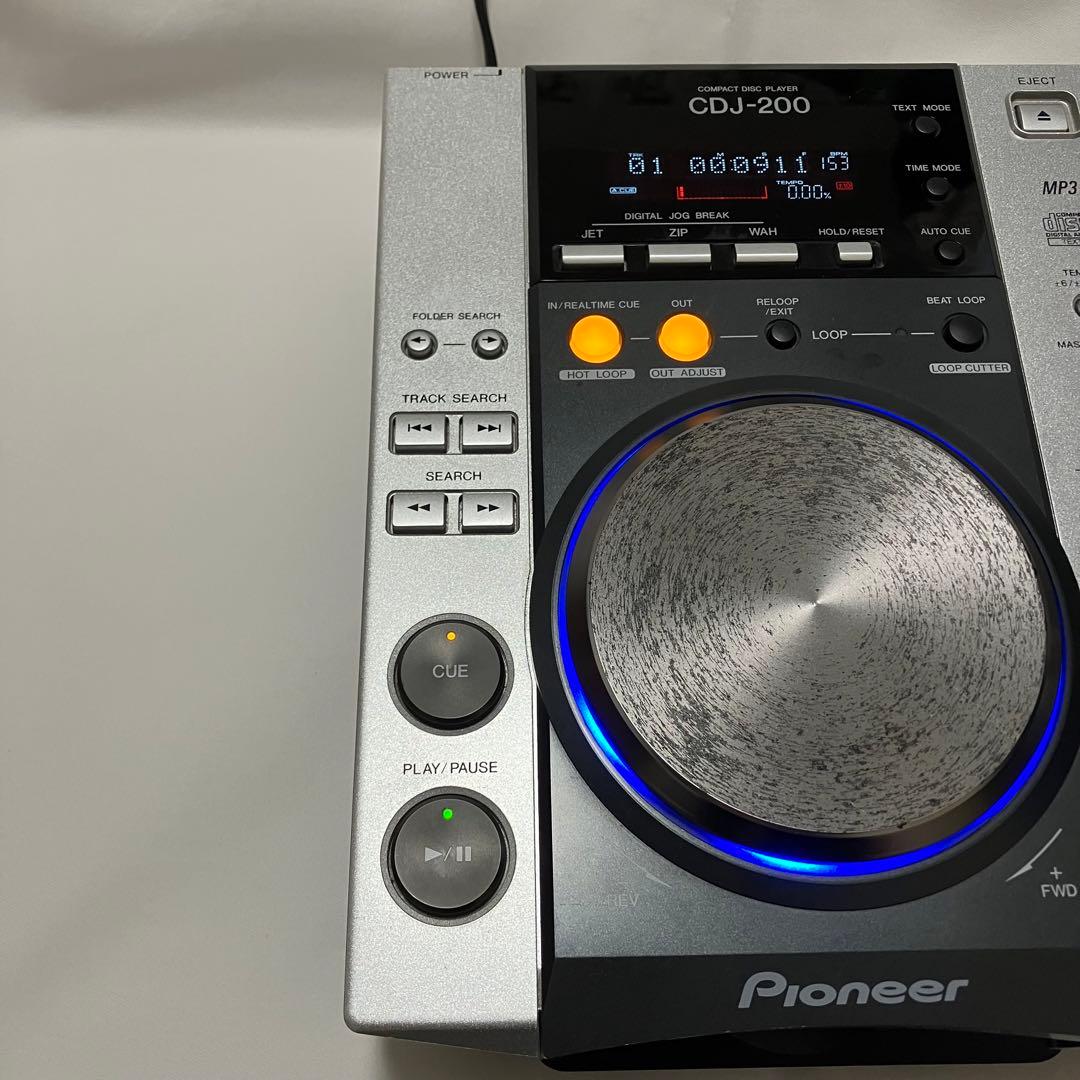 ☆値下げ☆ 【動作品】Pioneer CDJ-200コンパクトディスクプレーヤー