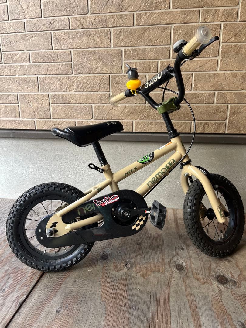 nemo ニーモ　幼児用自転車 ベージュ