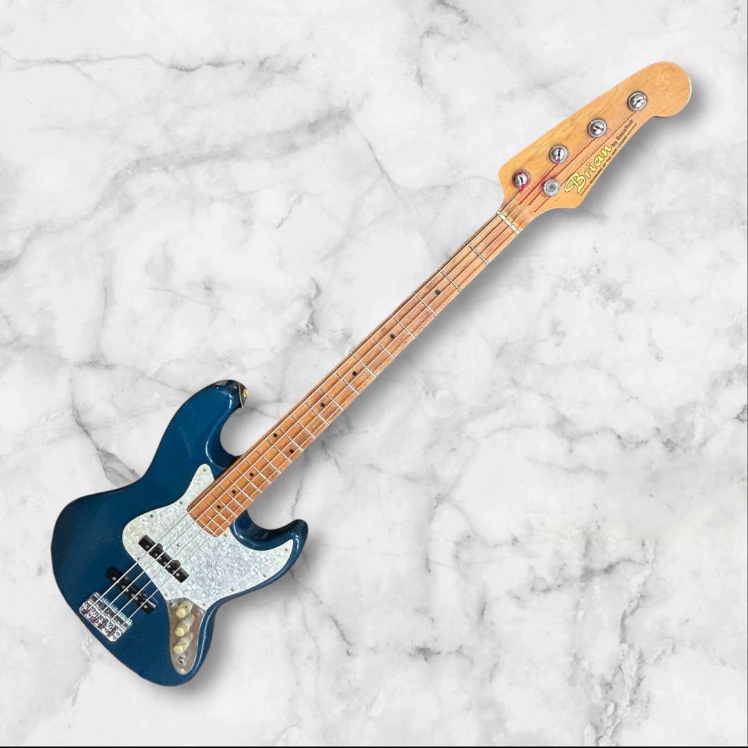 Brian by Bacchus JAZZ BASS ジャズベース 紺