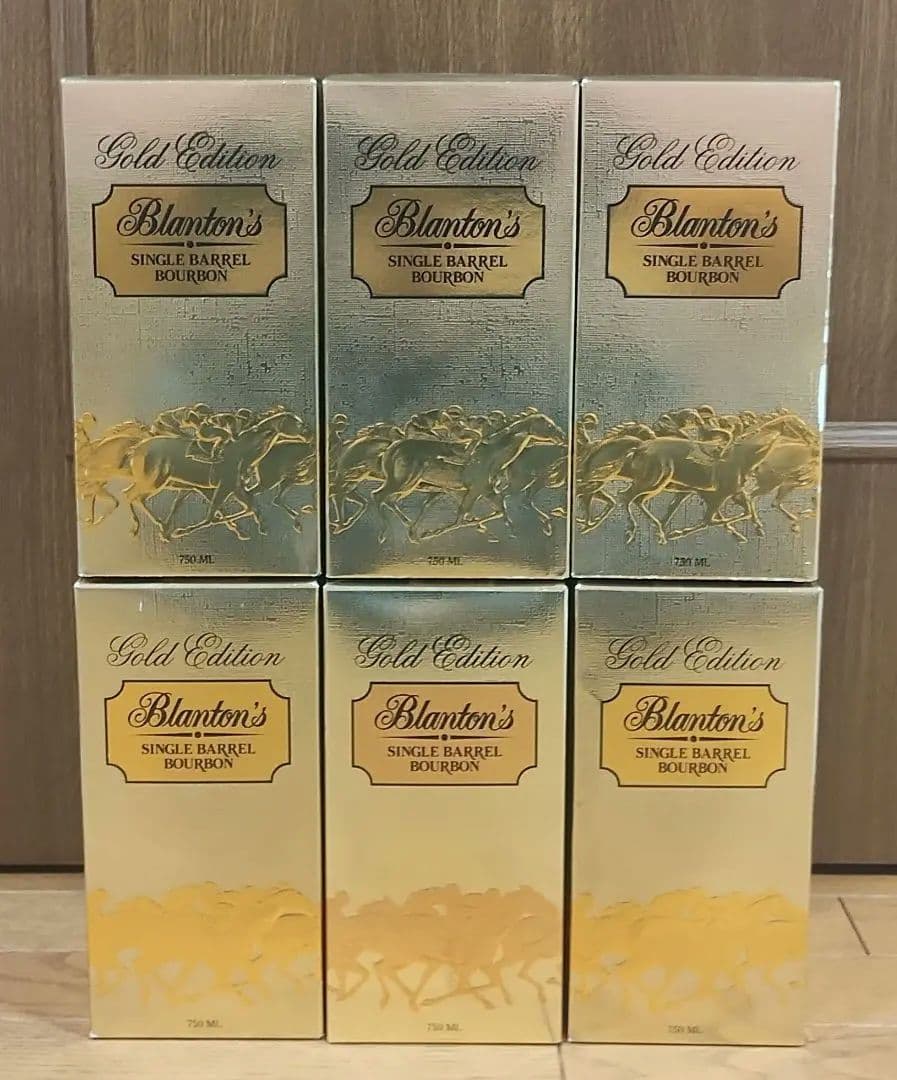 ブラントン ゴールド 6本　Blanton's