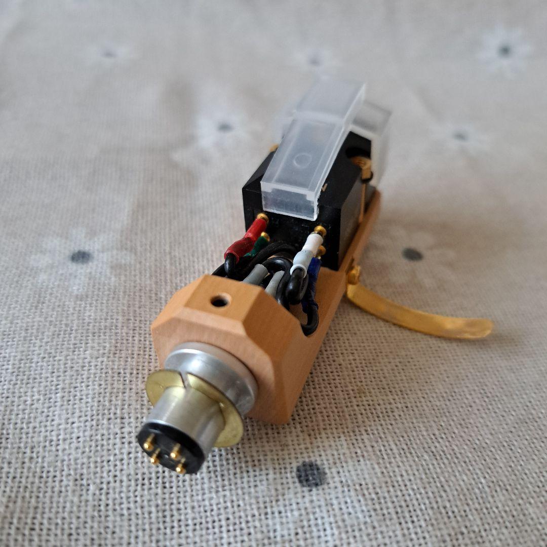 山本音響工芸　ツゲ　ヘッドシェル HS-3 &　DENON DL-103R