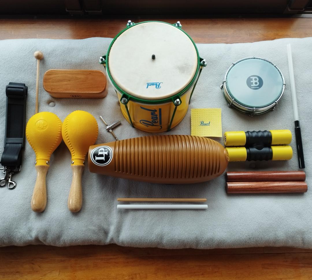 ラテンパーカッションセット　LP エルピー MEINL マイネル Pearl