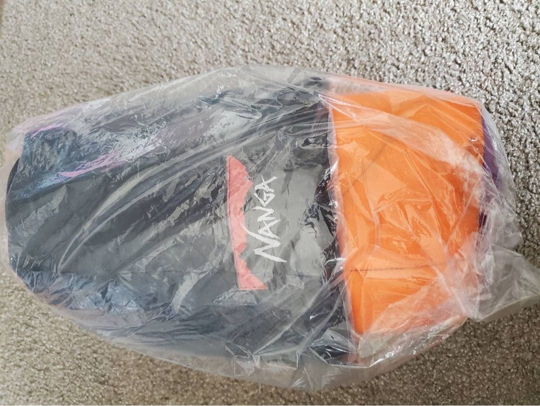 新品 ナンガ NANGA スクエアフット300 パープル シュラフ キッズ