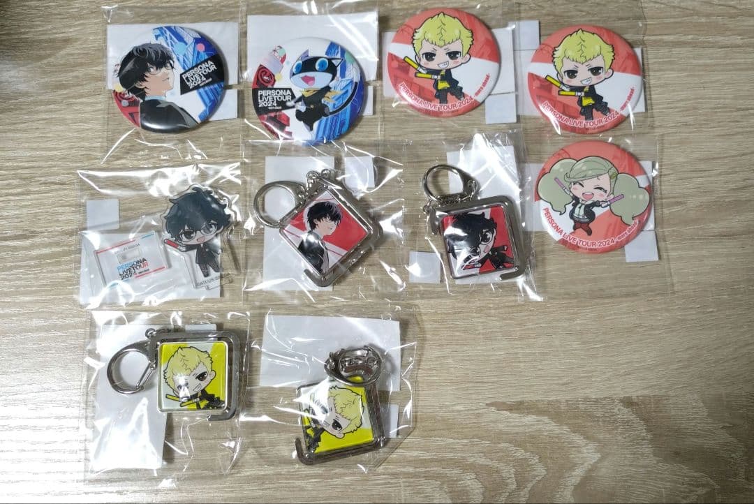 【未開封10点セットおまけ付き】ペルソナ　ライブ　ガチャ