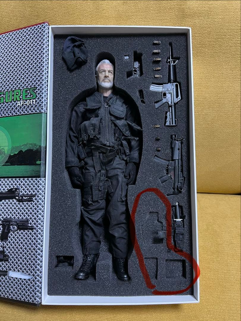 ART FIGURES AF-011 「ザ・ロック」　ショーン・コネリー